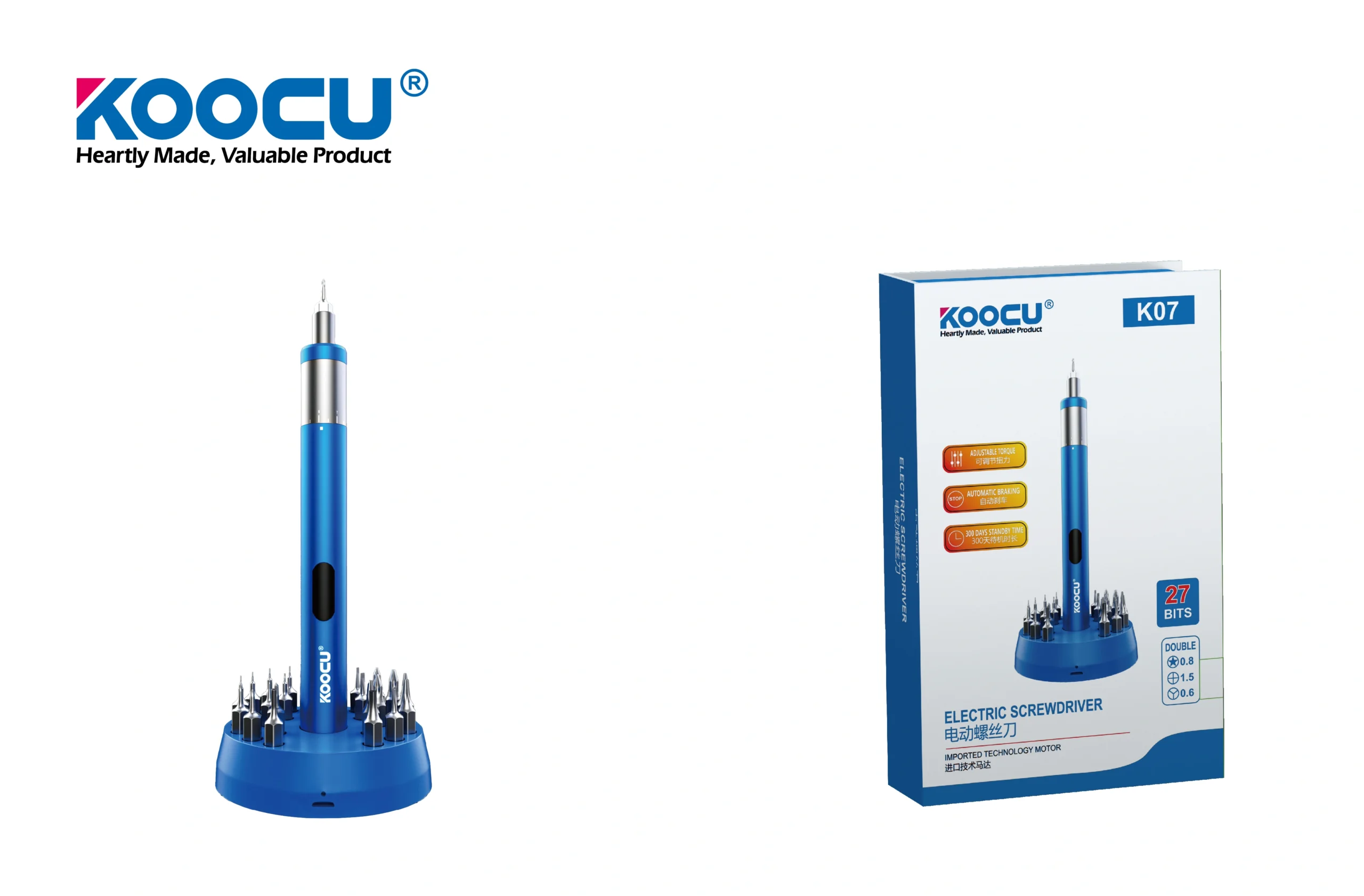 KOOCU K07 ELECTRIC SCREWDRIVER