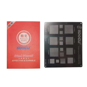 KOOCU UNIVERSAL STEEL STENCIL BLACK