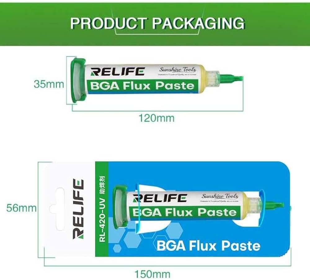 RELIFE RL-420-UV BGA FLUX PASTE - Image 2